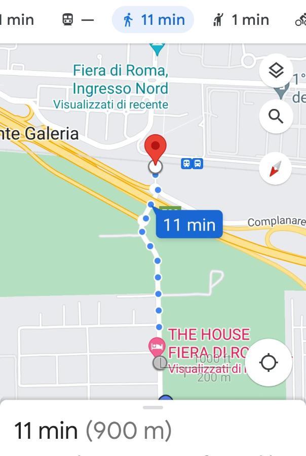 The House Fiera Di Roma Aeroporto Fiumicino Bed and Breakfast Ponte Galeria Εξωτερικό φωτογραφία